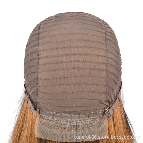 Tuneful 2021 new product 13x5 lace front wig glueless lace wigs 100% virgin human hair cuticle silk top human hair wig for black